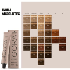 Schwarzkopf Igora Royal Absolutes echantillon teinte 7-60 pour preview couleur