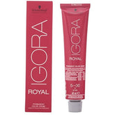 Schwarzkopf Igora Royal : crème couleur dans la bouteille, couleur durable et uniforme.