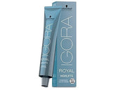 Schwarzkopf Igora Royal crème colorante 10-21 blond froid cendré beige, rendu salon
