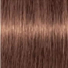 Application sur cheveux avec Igora ROYAL Crème couleur 7-57, rendu précis.