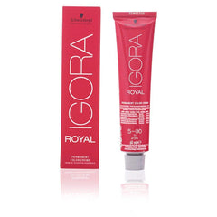 Schwarzkopf Igora Royal: échantillon de couleur sur cheveux, couvrance et éclat possibles.