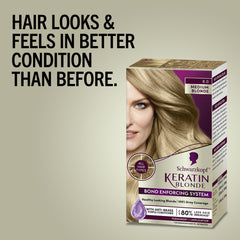Schwarzkopf Keratin Color — couverture gris complète en une étape.