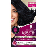 Schwarzkopf Keratin Color 3-11 bleu foncé : couleur riche et couverture des gris durable.
