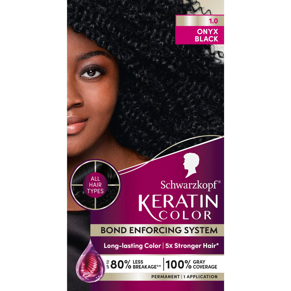 Schwarzkopf Keratin Color: crème de coloration pour une couleur riche et uniforme