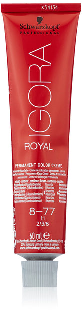 Schwarzkopf Royal Igora 8-77 flacon couleur pour une application homogène