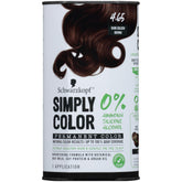 Schwarzkopf Simply Color ton 4-65 brun dore fonce pour une couleur naturelle durable.