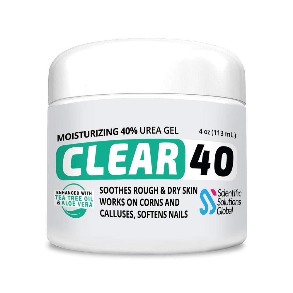 Gel CLEAR 40 de Scientific Solutions Global dans son flacon — hydratation en profondeur.