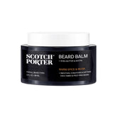 Baume Scotch Porter pour barbe – la bouteille prête à hydrater et lisser les poils.