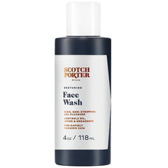 Scotch Porter, flacon lavage visage, 118 ml, pour une peau éclatante.