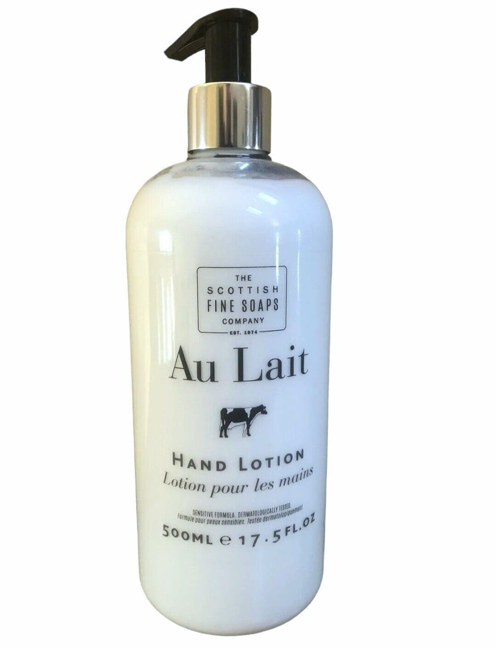 Scottish Fine Soaps Au Lait pompe-bouteille hydratation facile au quotidien pour les mains.