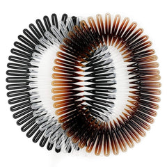Scunci peigne tortue, stretch facile, sans accroches pour cheveux.