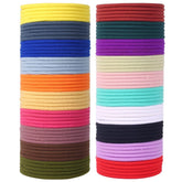 Sderoq band es elastiques colorées 4mm pour queue de cheval, maintien sûr.