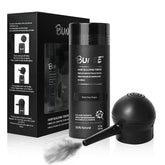 Seaboll hair fibers application mist demonstrates precise mist for natural coverage.