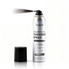 Seaboll spray coloration racines brun foncé pour une couverture naturelle rapide.