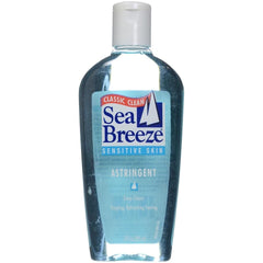 Seabreeze Fresh-Clean Astringent pour peaux sensibles, purifie en douceur et prépare la peau.