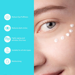 Seacall Crème Yeux Rétinol hyaluronique: hydratation durable du contour.