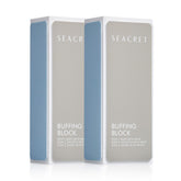 Tampon polissage SEACRET Minerals Professionnel, 3 voies, pour ongles nets et éclatants.