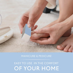 Tampon SEACRET Minerals Professionnel – mani-pédi à domicile, utilisation pratique.