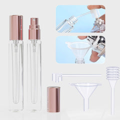 Seafulee vaporisateur mini rose cap transparent, pratique et élégant.