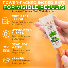Crème yeux SEAMANTIKA – absorption rapide sans résidu.