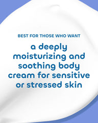 Packaging of Seaweed Bath Co Calm Body Cream in a sustainable bottle