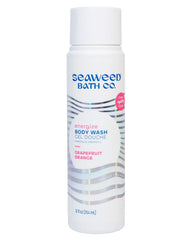 Seaweed Bath Co. Energize Douche – arôme pamplemousse-orange, éveil sensoriel dès la première mousse.