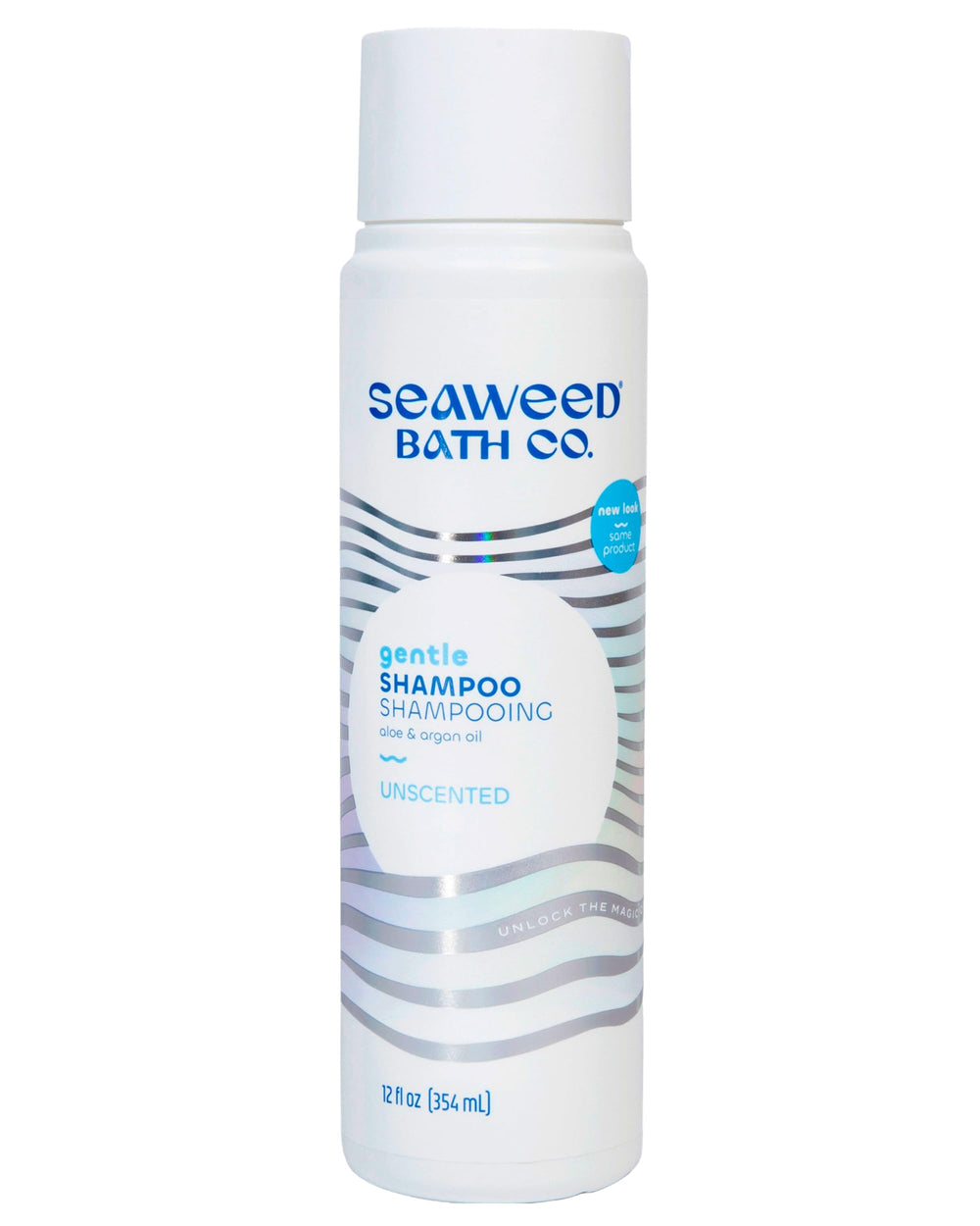 Shampooing Doux Seaweed Bath Co. en flacon, hydratation en profondeur des cheveux