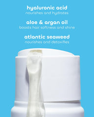 Acide hyaluronique et NaPCA dans Seaweed Bath Co pour cuir chevelu sain