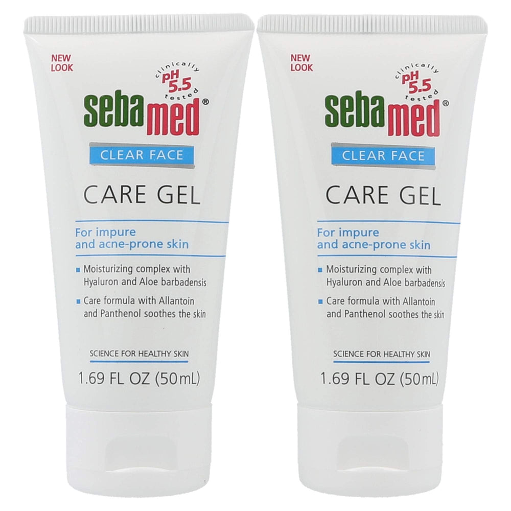 SEBAMED Gel Soin Visage Clair en bouteille montre une hydratation légère adaptée