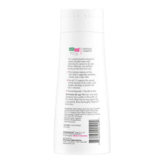 Étiquette sans savon et alcali, SEBAMED Shampoing Quotidien protège l’équilibre capillaire.