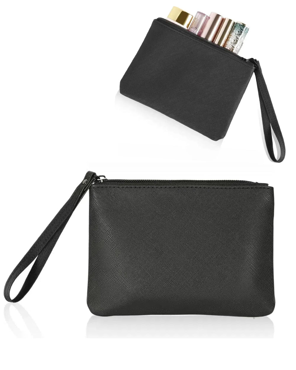 Sac SeBUCUOO, vue générale du petit sac maquillage compact pour déplacements.
