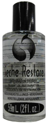 Seche Restore montre un flacon vernis épais prêt pour retrouver sa fluidité et facilité d’application.