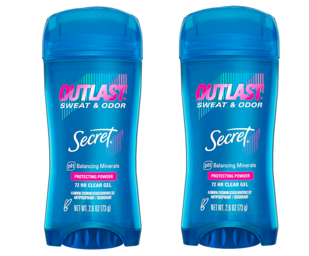 Secret Outlast Gel Clair – bouteille pratique et durable.
