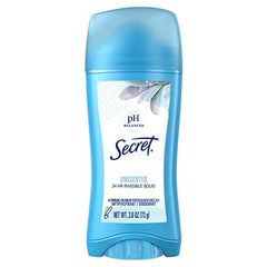 Secret antiperspirant invisible, application sèche sans traces.