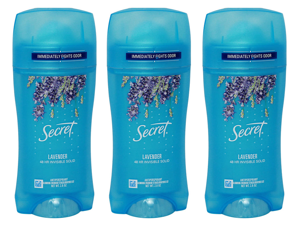 Secret Scent Expressions Lavande – pack3, protection durable contre les odeurs