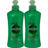 Sedal Boucles Définies: deux bouteilles visibles, définition durable des boucles.