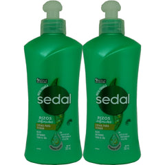 Sedal Boucles Définies: deux bouteilles visibles, définition durable des boucles.