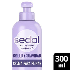 Sedal Crème-Coiffage Texture appliquée sur cheveux pour douceur