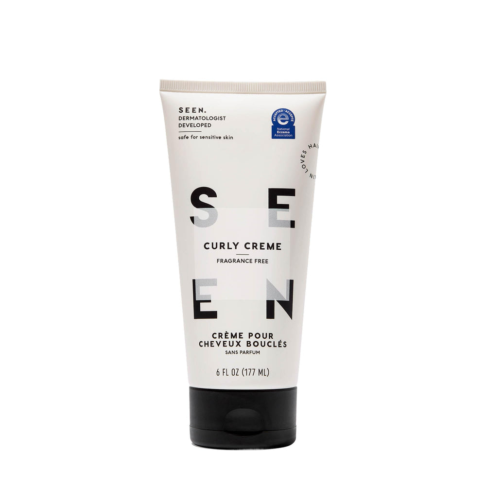 Flacon-pompe SEEN Curly Creme, dosage facile pour définir les boucles