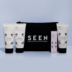 SEEN Curly On The Go Kit – Après-shampoing profond: démêle et nourrit sans alourdir.
