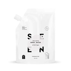 SEEN Gel Douche recharge éco en bouteille pour peau sensible