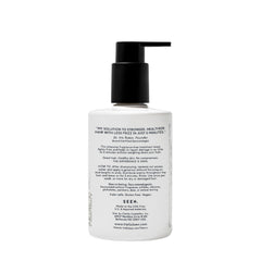 SEEN Masque texture soyeuse — cheveux plus doux après utilisation.
