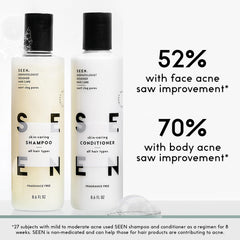 SEEN Travel Trio Étui voyage compact pour routine capillaire