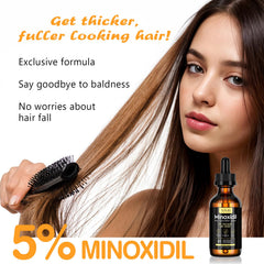 Application Minoxidil sur cheveux facilitant la routine capillaire