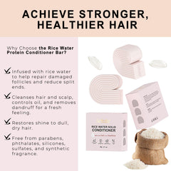 Sefralls Brillance et douceur des cheveux grâce au riz et protéines.