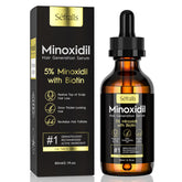 Sefralls Minoxidil 5% – bouteille et flacon – potentiel soutien à la croissance des cheveux