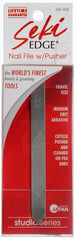 Seki Edge SS-402 pousse-cuticules en métal pour repousser cuticules et nettoyer.