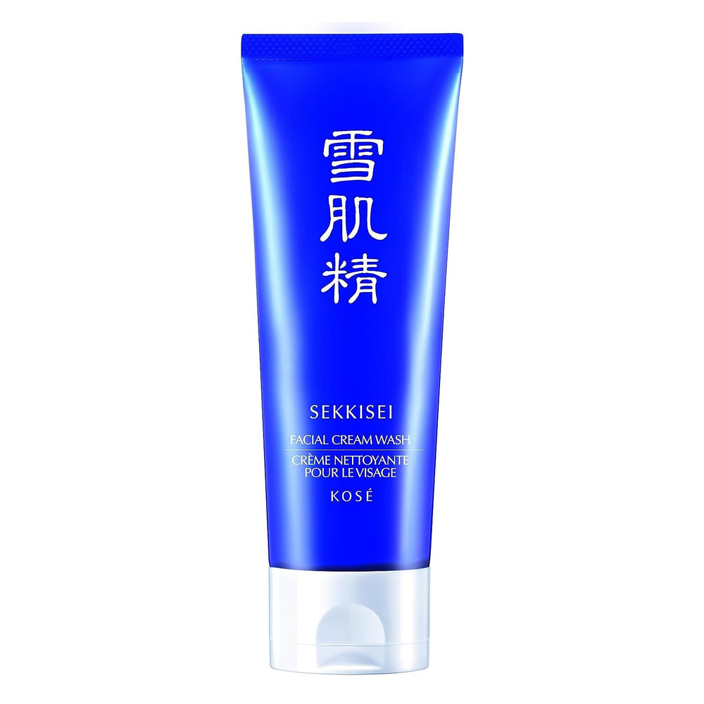 Sekkisei bouteille mousse-visage, nettoie en douceur et prépare la peau à l'hydratation.