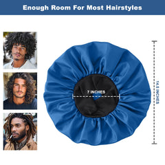 Bonnet Selalu pour hommes, protection nocturne et confort des cheveux.