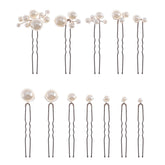 Broches SELFCLOUD en perles scintillantes pour mariage, élégant et polyvalent